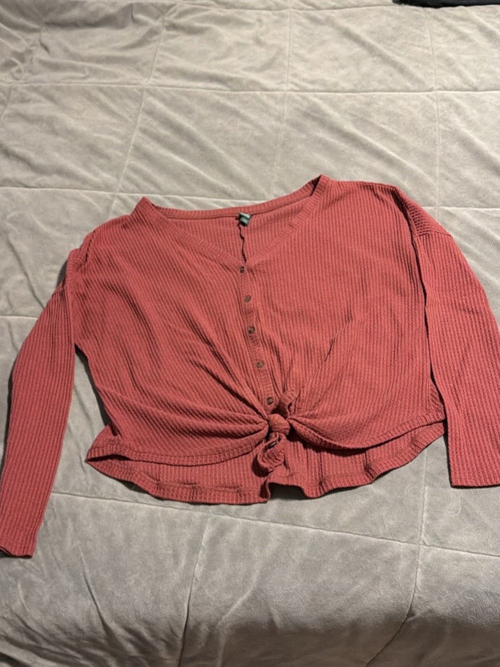 Waffle Knit Shirt